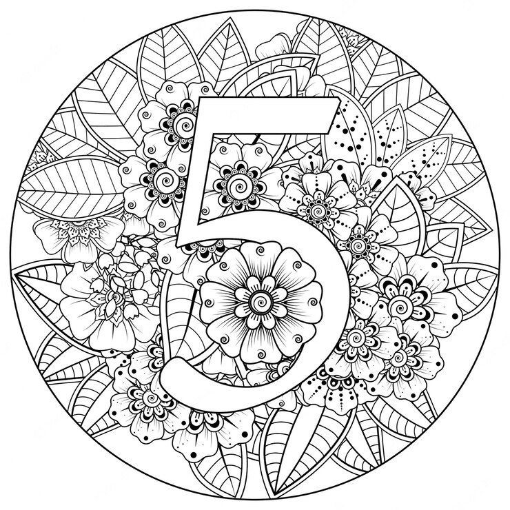 five primary components of mandala.
