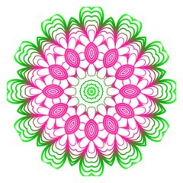Mandala art therapy