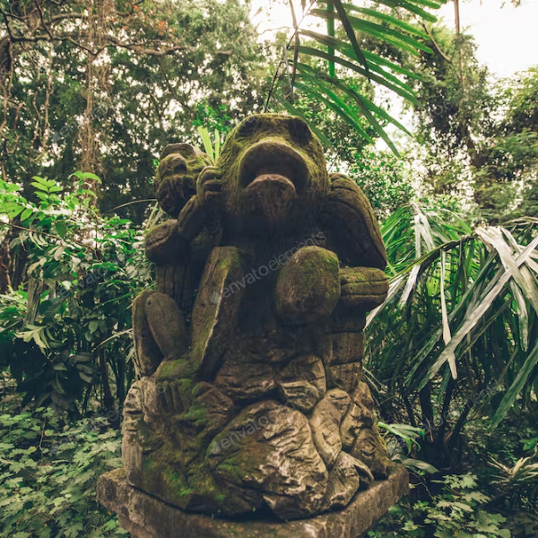 Creating a nature mandala